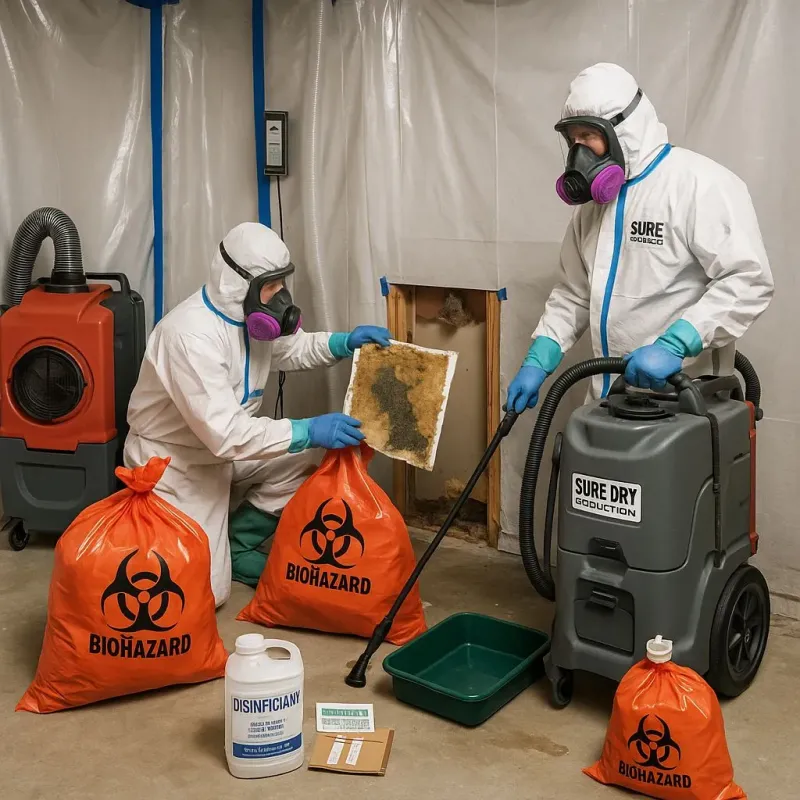 Contaminated Water Handling Protocols process in Waite Park, MN