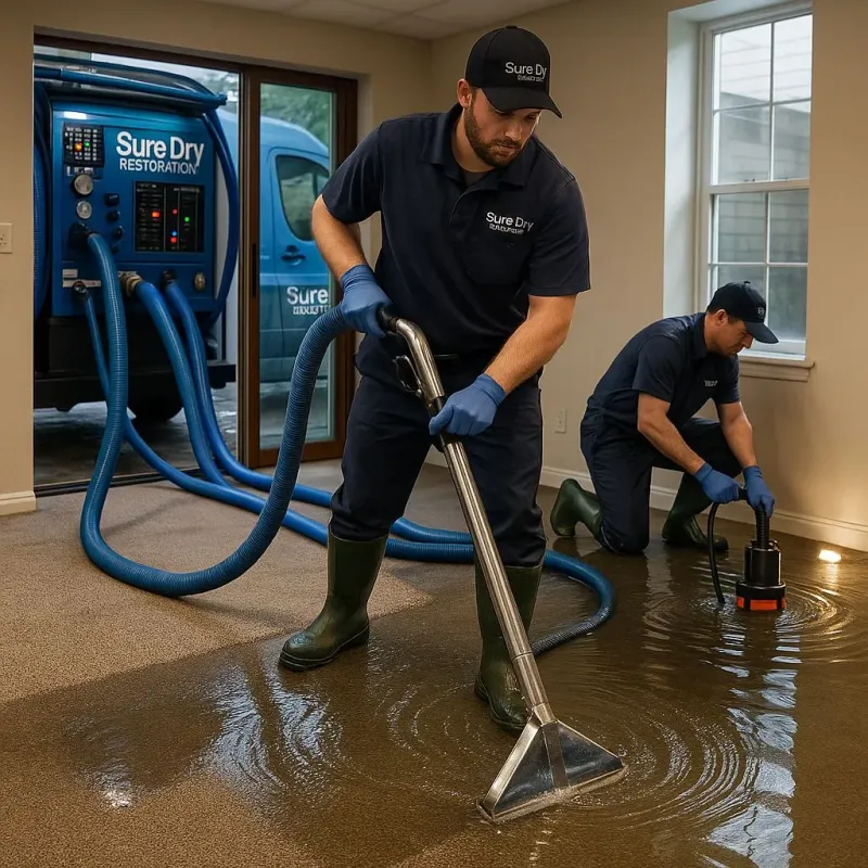 Water Extraction and Removal process in Waite Park, MN